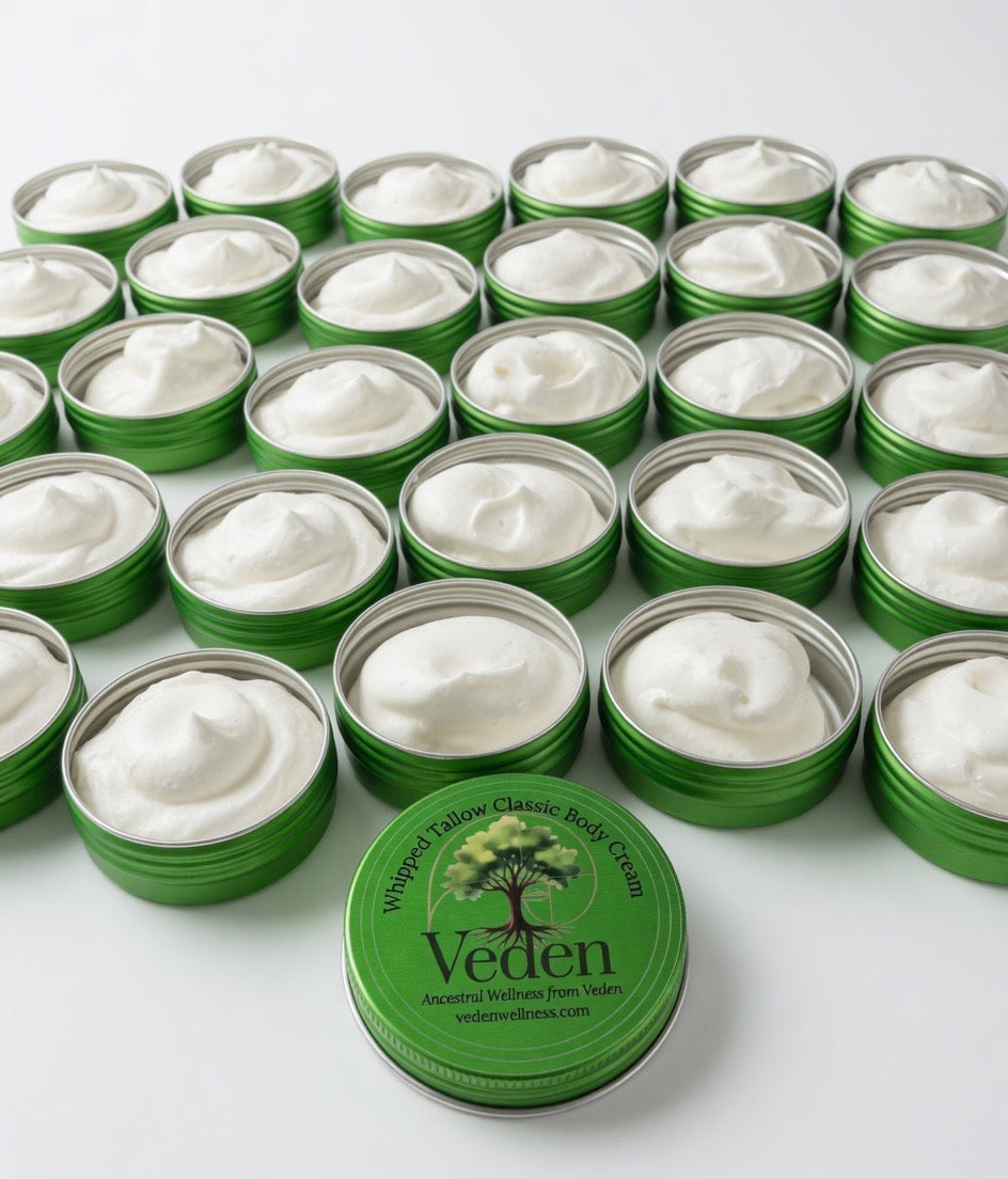 Veden Classic Whipped Tallow Body Cream - 2oz Veden Ancestral Wellness