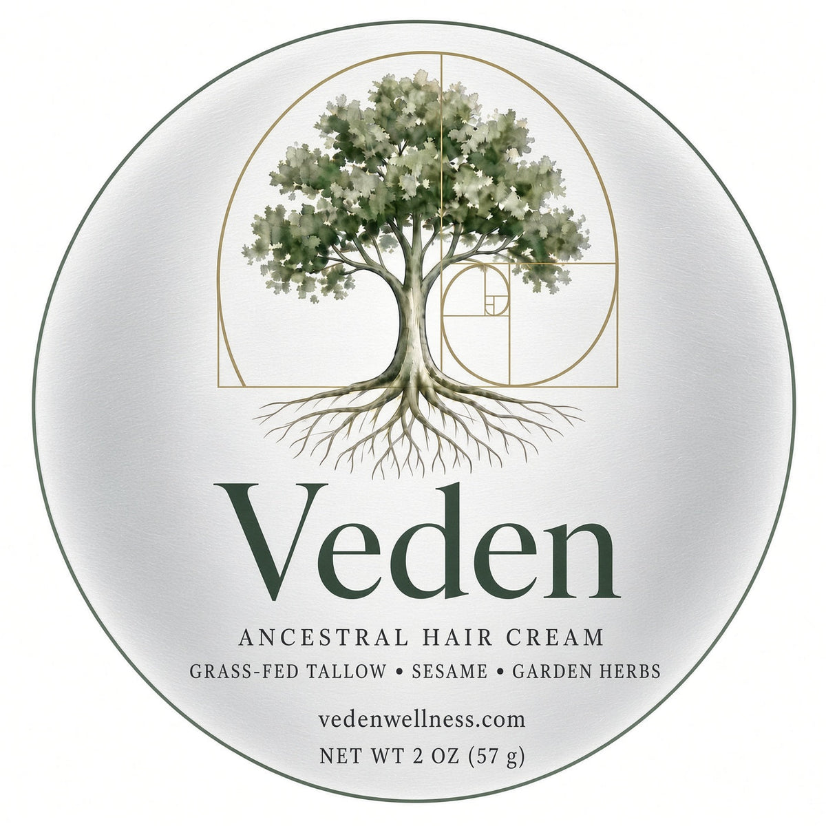 Veden Ancestral Hair Cream - 4oz Veden Ancestral Wellness