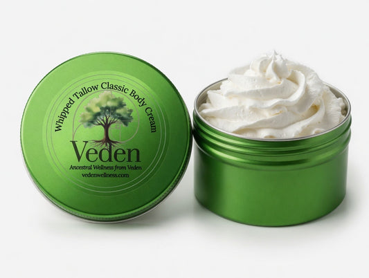 Veden Classic Whipped Tallow Body Cream - 4 oz Veden Ancestral Wellness