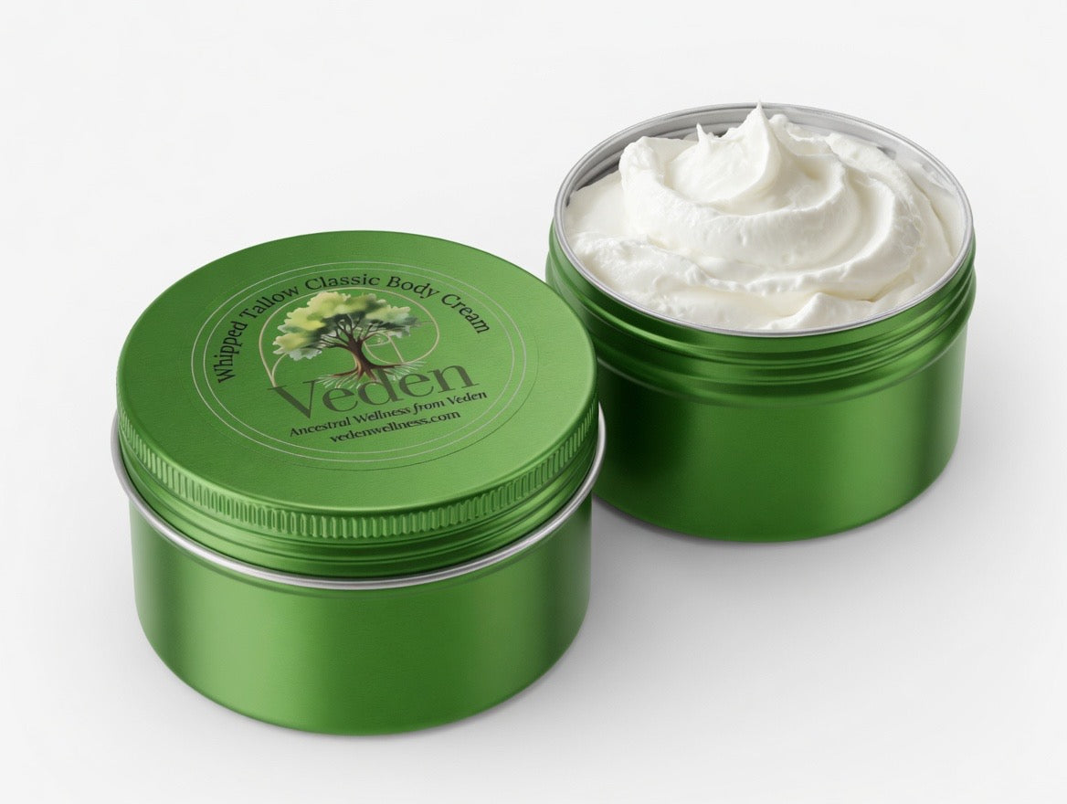 Veden Classic Whipped Tallow Body Cream - 4 oz Veden Ancestral Wellness