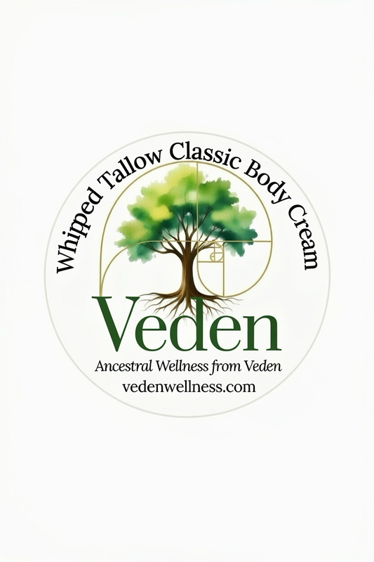 Veden Classic Whipped Tallow Body Cream - 8 oz Veden Ancestral Wellness