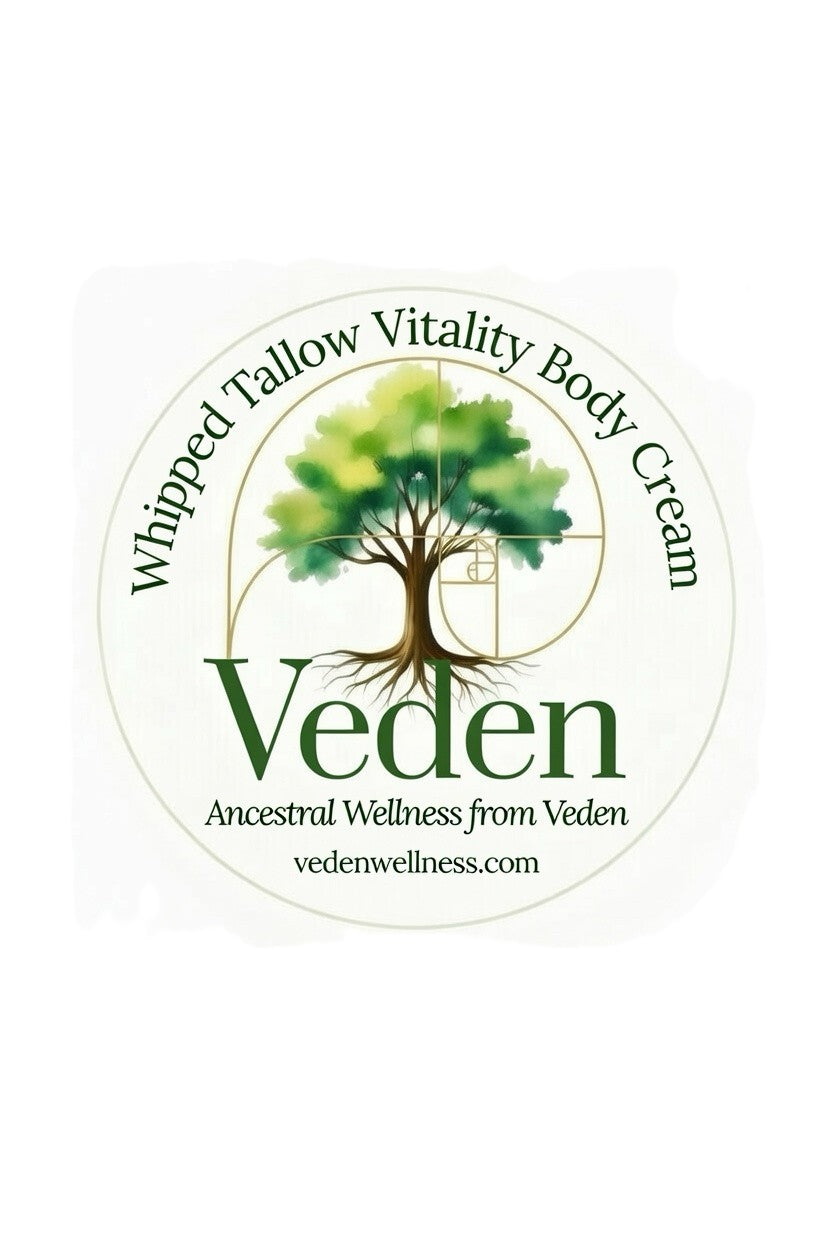 Veden Vitality Whipped Tallow Body Cream - 2 oz Veden Ancestral Wellness