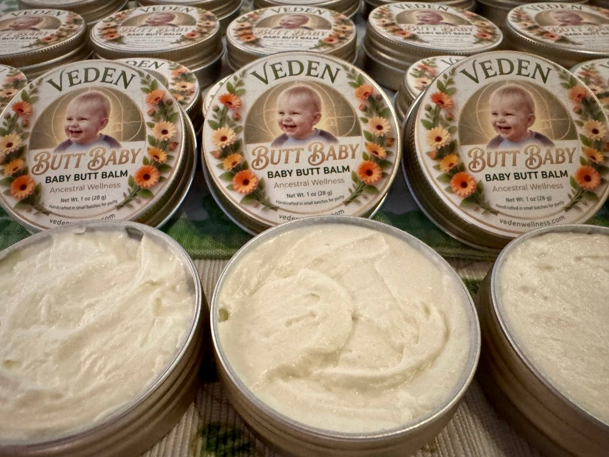 Veden Butt Baby - Baby Butt Balm 1oz Veden Ancestral Wellness