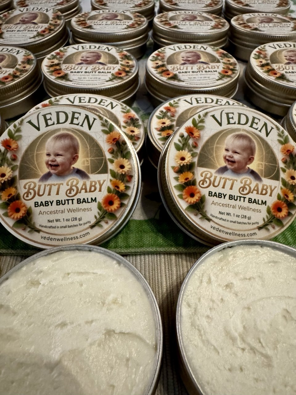 Veden Butt Baby - Baby Butt Balm 1oz Veden Ancestral Wellness