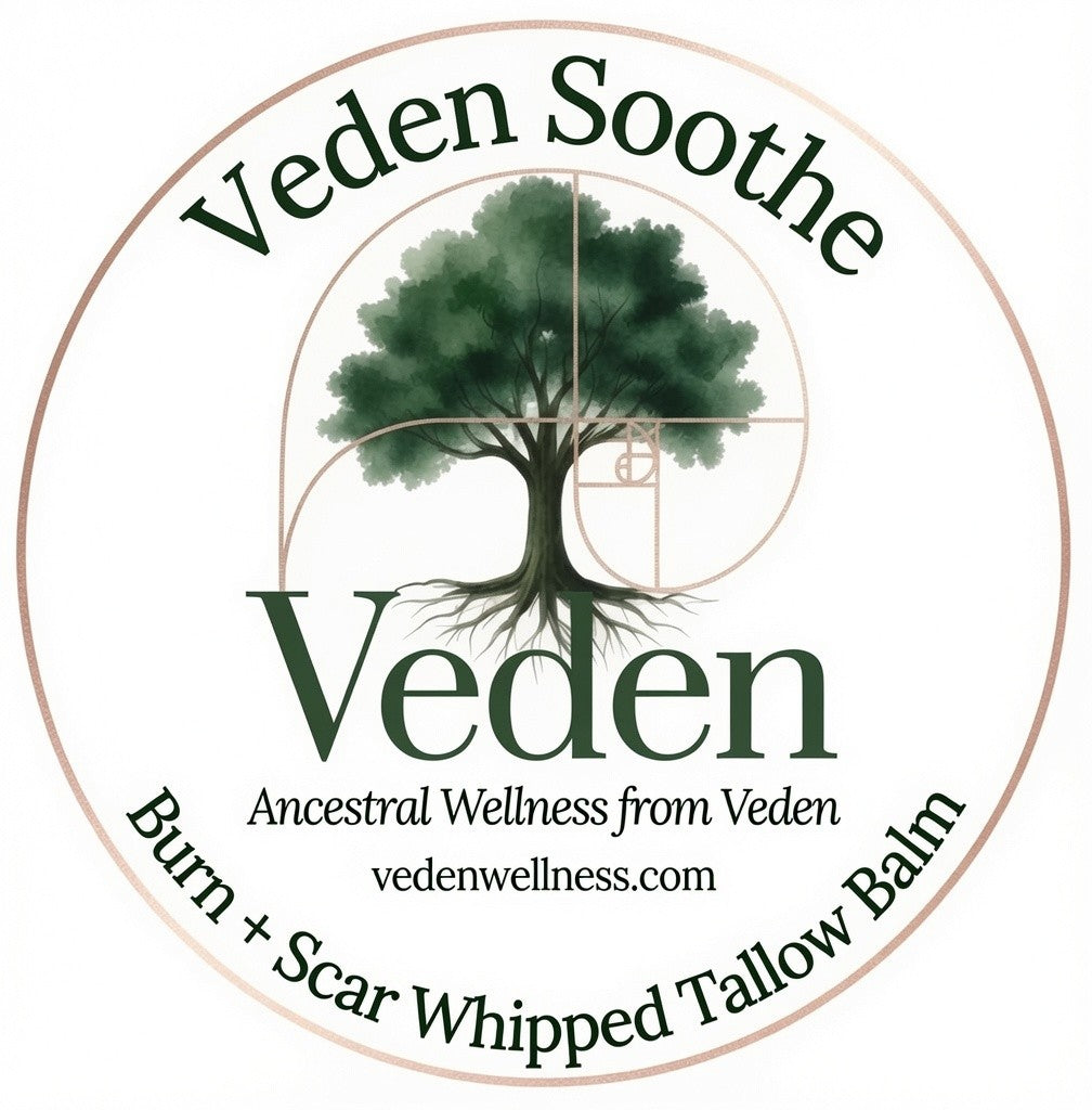Veden Soothe Burn + Scar Whipped Tallow Balm - 1oz Veden Ancestral Wellness